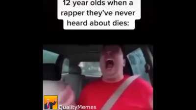 12 year olds about rappers death.