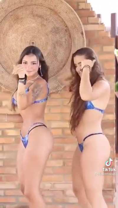 Classic &ldquo;dancing in bikinis &ldquo;