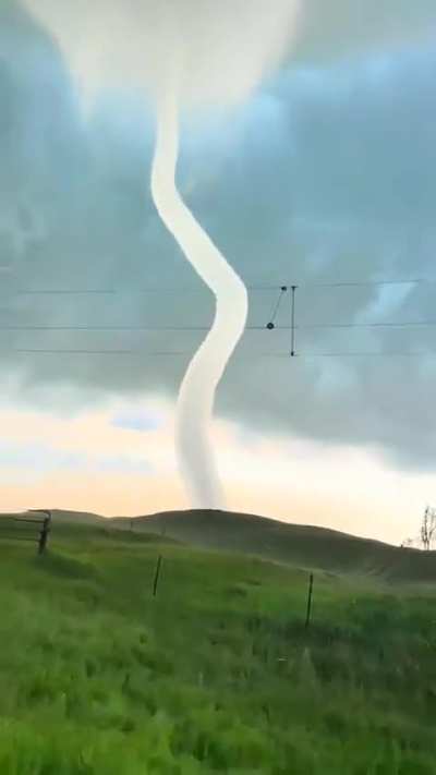 Amazing transformation of tornado