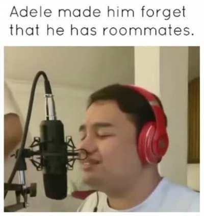 He's actually got a pretty good voice