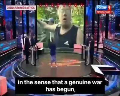 RU state media says perhaps &ldquo;special operation&rdquo; is over and the WW3 has begun. Also claim they are going to demilitarize all of NATO