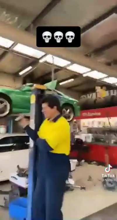 He got told to order some &ldquo;skin holders&rdquo; for the workshop.