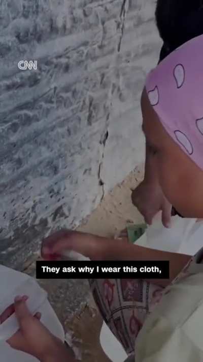 Die achtj&auml;hrige Sama Tubail verlor aufgrund des anhaltenden Traumas, das sie durch den israelischen V&ouml;lkermord im Gazastreifen erlitten hatte, ihr gesamtes Haar.
