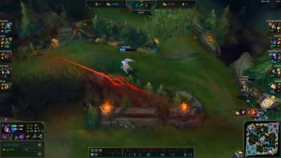 Jhin's R marker is very accurate