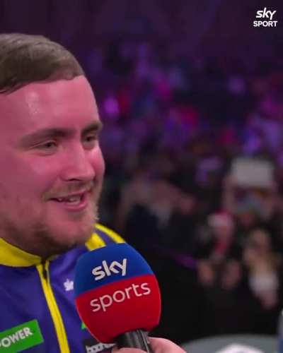 The 18-year-old Luke Littler turns on Ally Pally crowd for being booed after reaching QFs at World Darts Championship: 