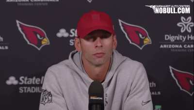 [Highlight] Cardinals HC Jon Gannon was asked when he learned to take emotion out of the equation of coaching: "2007, when our Quarterback went to jail."