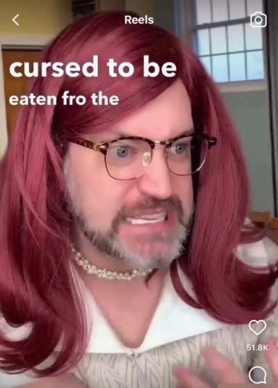 Dark Darlene teaches Sunday School
