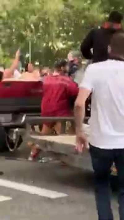 Dude yelling &ldquo;ALL LIVES MATTER&rdquo; in Salt Lake City started shooting a hunting bow at protesters