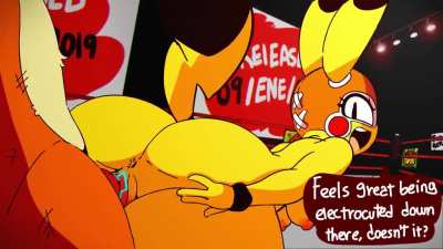 La Pikacha's Shock<wbr>ingly<wbr>-Larg<wbr>e Ass (w/ toon sfx)