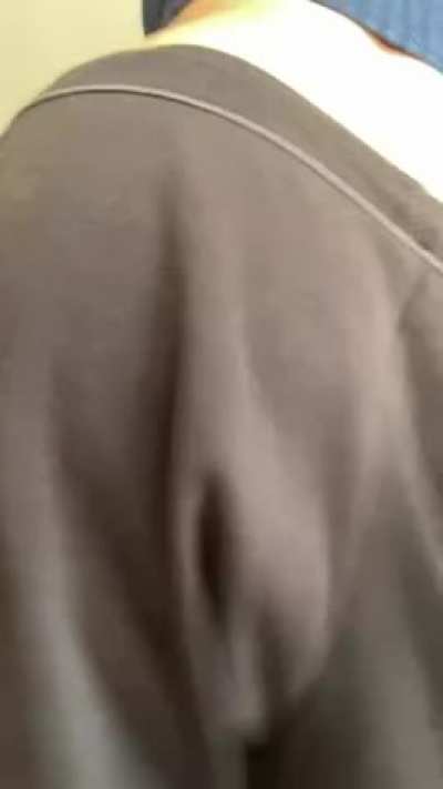 sweatpants can hide a lot