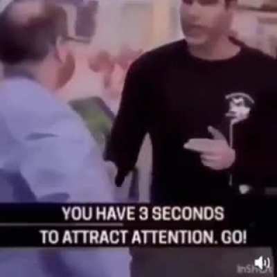 3 seconds to attract attention