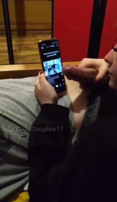 Blursed handjob