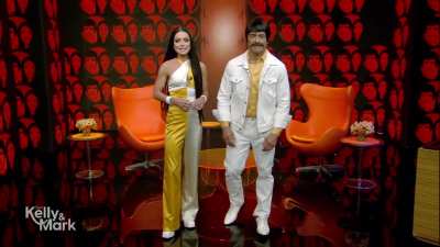 Kelly as Cher showing a pokie! [October 31, 2023]