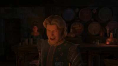 Shrek the Third but only when anyone says &ldquo;E&rdquo;