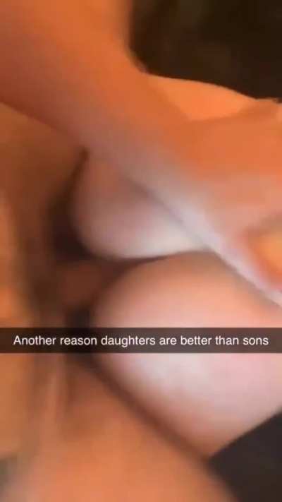 The main reason daughters are better!