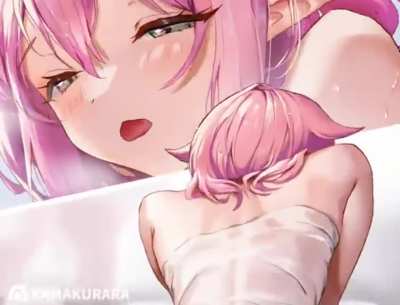 She loves fucking in the tub