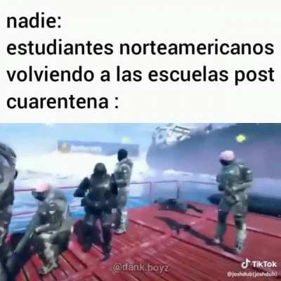 Las que se van a montar los norteamericanos...