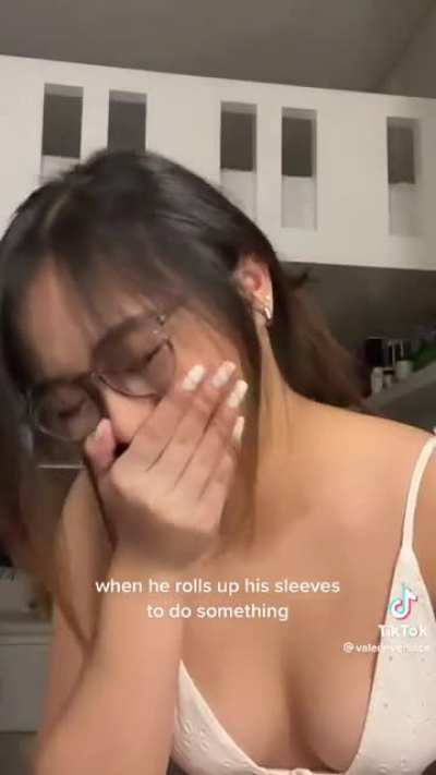 drooling over her boobs