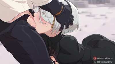 2B blowjob (gintsu) [Nier:automata]