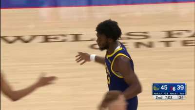 [Highlight] Wiseman shows off some bounce in his first game back from the G-League