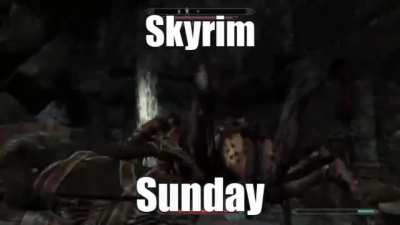 Happy Skyrim Sunday everyone!
