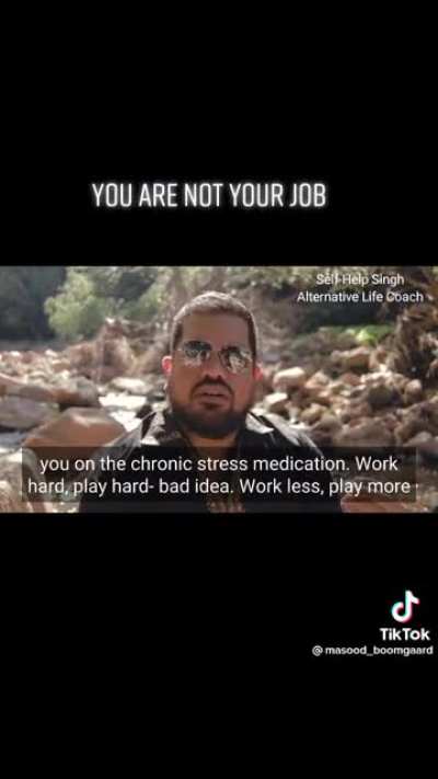 &ldquo;You are not your job&rdquo;