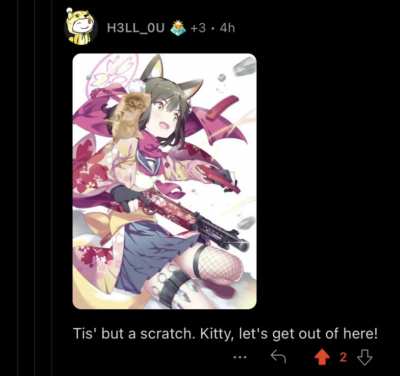 Izuna + Cat (lore)