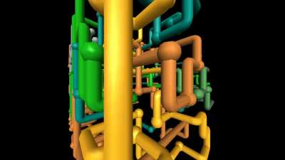 Windows 3D Pipes Screensaver