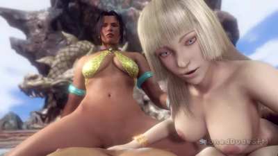 Christie Monteiro & Lili (Stoned Dude) [Tekken]