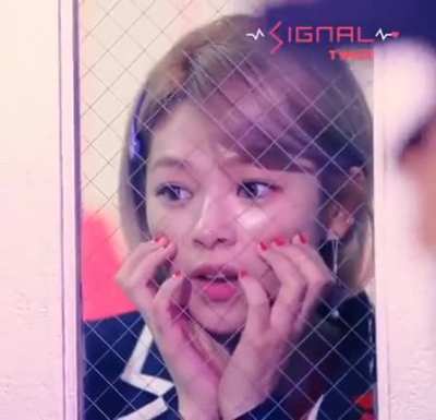 Jeongyeon being cute