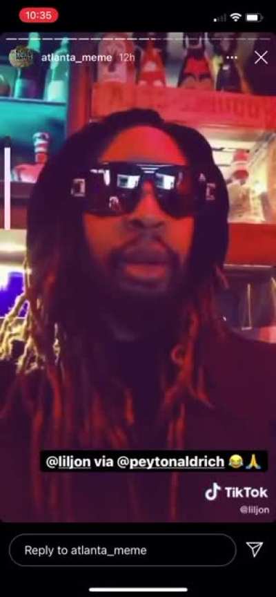 Lil Jon waking me up to some great content