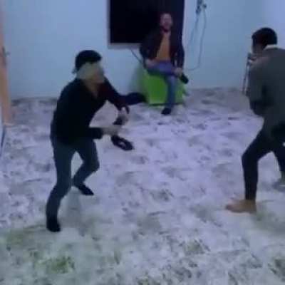Towel Fight (w/ bonus Contagious Laughter)
