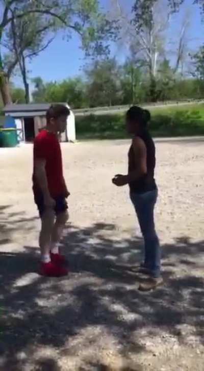 Heres The Video With Sound For Everyone Saying I sucker Punched Him Or Am A Bully.