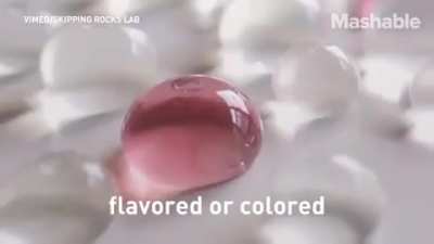 Now you can eat water!