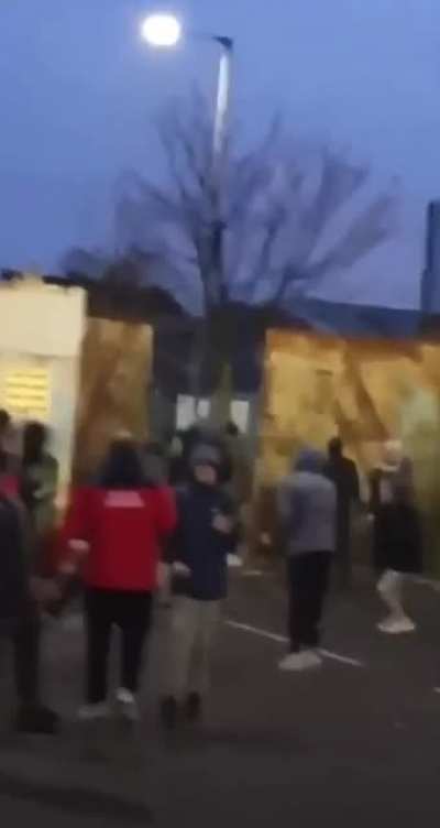 Gates forced open