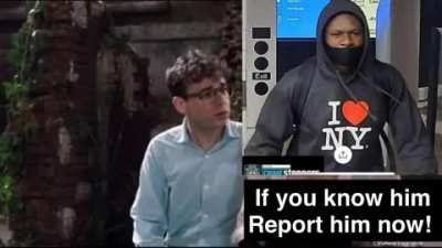 REPORT THIS MAN IF YOU KKOW HIM! He&rsquo;ll do it again.