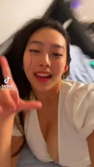 Titty leaking out