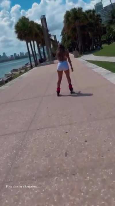 wish she did it without the shorts 😩