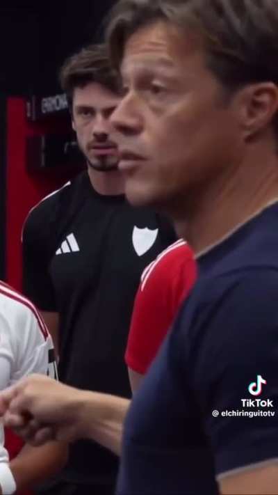 Discurso de Almeyda antes de derrotar al Barcelona