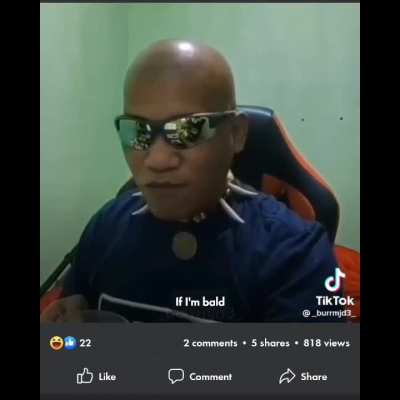 "Kalbo ka po ba sa personal?" 🇵🇭 (Are you bald in person?)