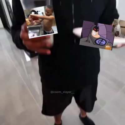 Guy opens fridge and food vanishes