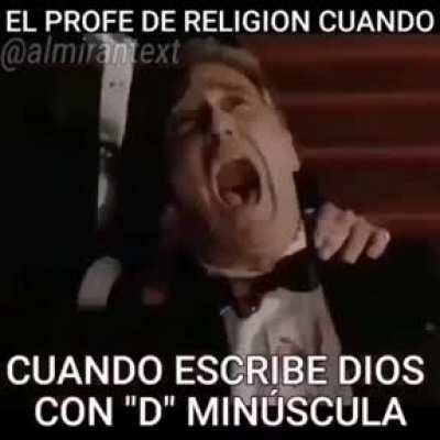 El profe cuando