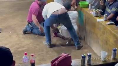 When you think attaching razor blades to a cock's spurs is a good idea.