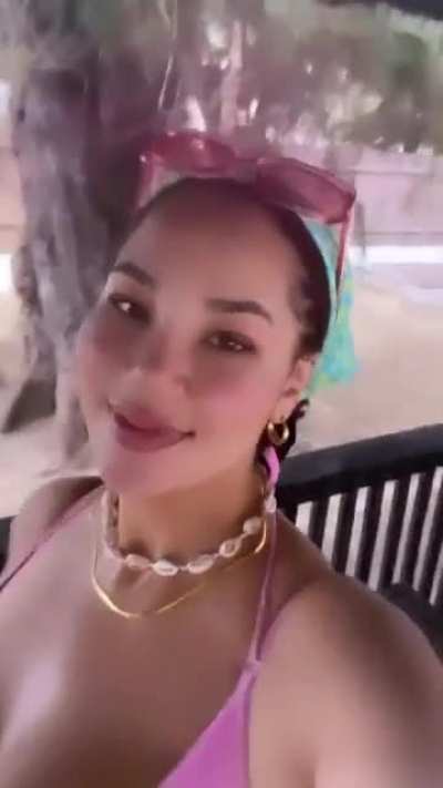 More pink bikini