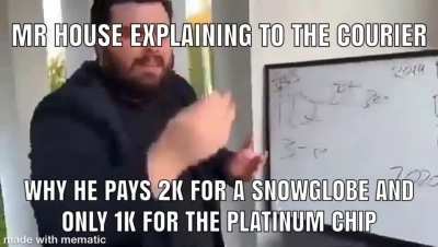 Why does he