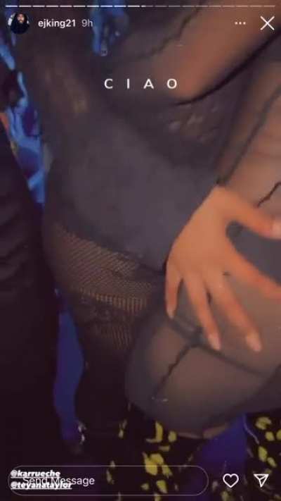 Kae &amp;amp; Teyana Grabbin Each Others Butts 👀🙊