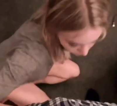 Sydney Sweeney about to give some head
