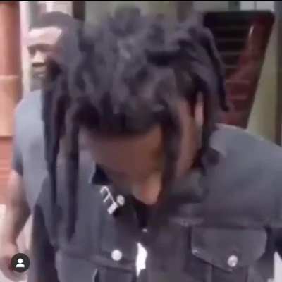 he doesn't speak the whole time