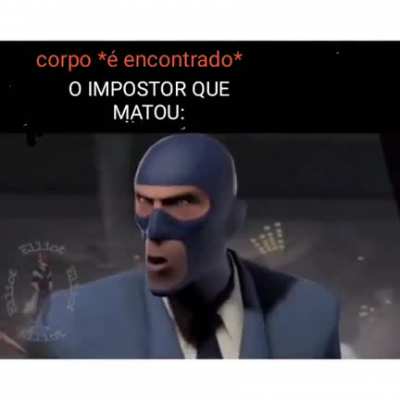 Meme de among, como se o jogo n&atilde;o tivesse morrido ano passado