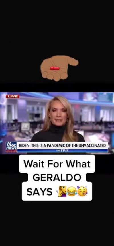 The Super smart"ass" Geraldo finally ate some humble pie. Amazing